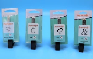 ImpressArt Metal Estampación AMOR Diseño Juego de Estampillas de Metal CORAZÓN~ hazlo tú mismo sello de joyería - Imagen 1 de 3