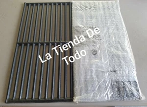 REPUESTO DE REJILLA DE COCINA DE HIERRO FUNDIDO PESADO 2 PIEZAS 17.75 L X 9 W LECTURA - Imagen 1 de 2