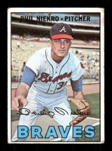 1967 Topps 456 Phil Niekro GD Wrinkle Scratch BXCP22 - Bild 1 von 2