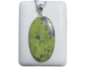 Ciondolo cabochon Atlantisite con passante ad anello n. 3596 - Foto 1 di 2