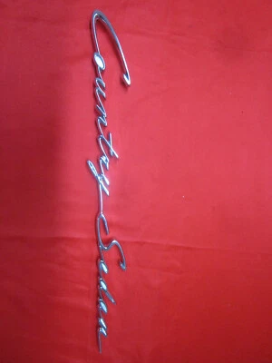 1961 FORD СТРАНА СЕДАН УНИВЕРСАЛ ЗАДНИЕ ВОРОТА ЭМБЛЕМА СЦЕНАРИЙ NOS C1AB-7142528-A - Изображение 1 из 4