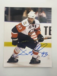 Foto 8x10 firmada por Doug Weight de los New York Islanders con certificado de autenticidad - #1 - Imagen 1 de 1