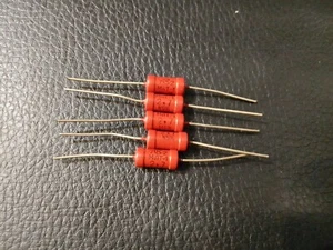 2 x Vintage MAT-2  2.2 Ohms 5% Wirewound Red Resistors USSR MLT New Old Stock - Foto 1 di 1