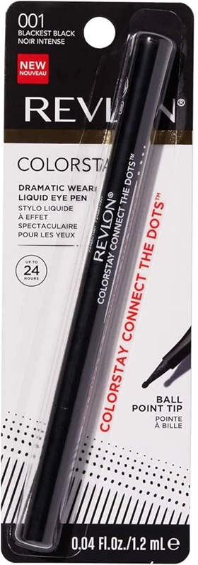 Revlon Colorstay Dramatic Wear Liquid Eyeliner Pen 001 Blackest Black B14