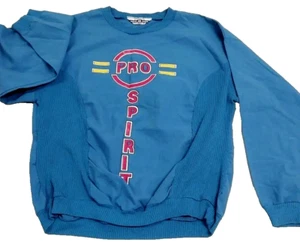 1980s PRO SPIRIT Sweatshirt Boxy Fit Spring Break Cotton New Wave College - Picture 1 of 23