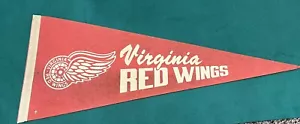 Vintage 1970er Virginia Red Wings Wimpel verstorben AHL Team - Bild 1 von 7
