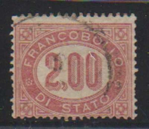 A7706: Italia #O6 usado, fino, sonido; CV $60 - Imagen 1 de 1
