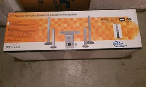 Home Cinema Surround Set 5.1 Kanal-Satellitenlautsprecher System 8802 CLS elta - Bild 1 von 20