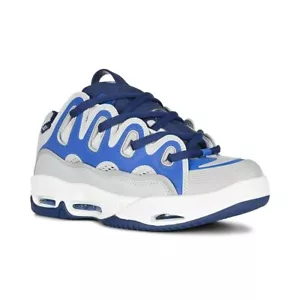 Osiris D3 2001 Skate Shoes - Grey/Blue/Black - Picture 1 of 7