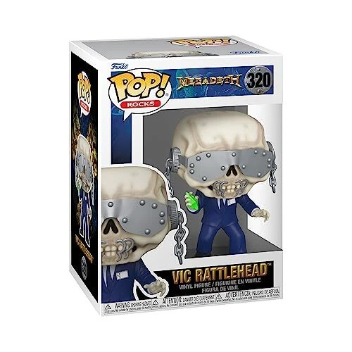 Funko Pop! Rocks: Megadeth - Vic Rattlehead - Image 1 of 1