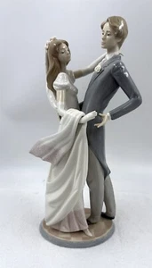 LLADRO 'I LOVE YOU TRULY' COUPLE #1528 FIGURINE - BRIDAL LOVE WEDDING - MINT - Picture 1 of 6