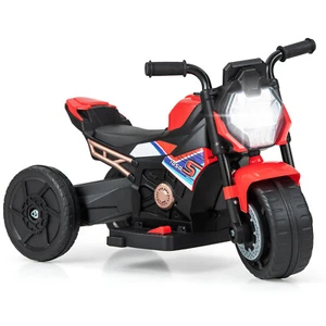 Kids 2-in-1 Electric Motorcycle w/Detachable Training Wheels Headlight & Horn - Picture 1 of 8