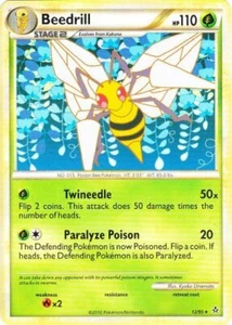 Beedrill - 12/95 - Rare x1 - Lightly Played - HS Unleashed - Bild 1 von 1
