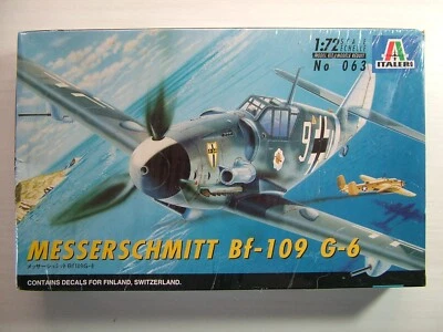 1996 ITALERI   MESSERSCHMITT   Bf -109  G-6    sigillato - Immagine 1 di 2