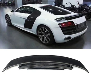GT Style Carbon Fiber Rear Wing Trunk Spoiler For Audi R8 V8 V10 Car 2008-2014 - Bild 1 von 9