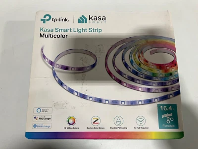 TP-Link Kasa Smart LED Light Strip, 50 Color Zones RGBIC, 16.4ft Wi-Fi LED - Image 1 of 3
