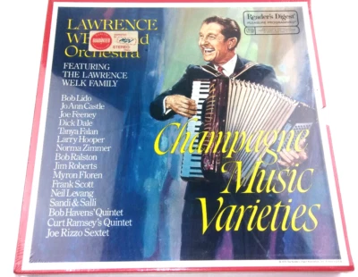 LAWRENCE WELK and Orchestra Champagne Music Varieties-6 Album Readers Digest New - Image 1 of 2