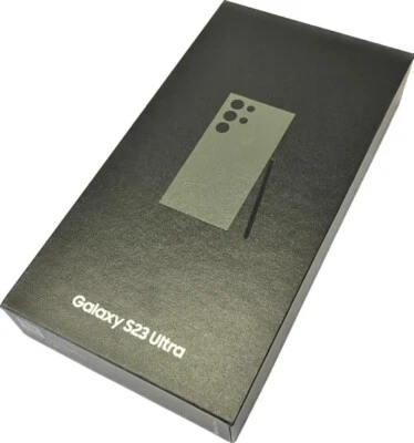 Samsung Galaxy S23 Ultra Retail Box with Manual and USB-C Charging Cable