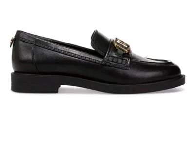 Womens Size 7 Sam & Libby Bailen Black Leather Loafer Shoes Rubber Soles NIB - Image 1 of 4