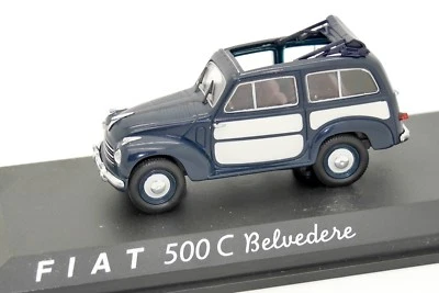 NOREV 1/43 FIAT 500 C BELVEDERE #770008 AVEC SA BOITE - Photo 1/4