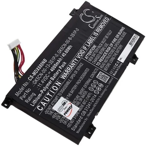 Akku für Laptop Medion Erazer X6805, X15807 11,4V 4000mAh/45,6Wh Li-Polymer Schw - Bild 1 von 3