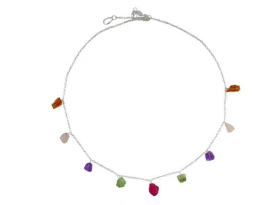 Moda Positano Gioielli - Collezione Zaffiro Collana Ag925 con Rubino - Immagine 1 di 3