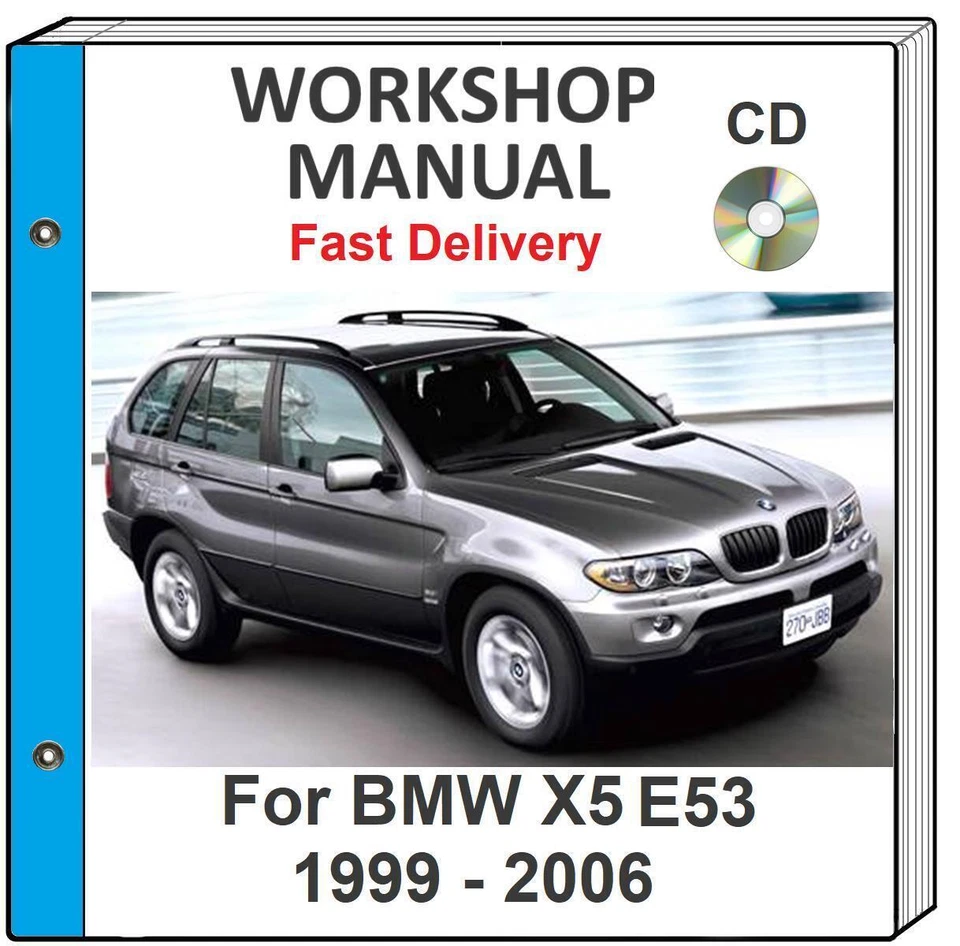 BMW X5 E53 1999 2000 2001 2002 2003 2004 2005 СЕРВИСНОЕ ОБСЛУЖИВАНИЕ РУКОВОДСТВО ПО РЕМОНТУ CD - Изображение 1 из 1