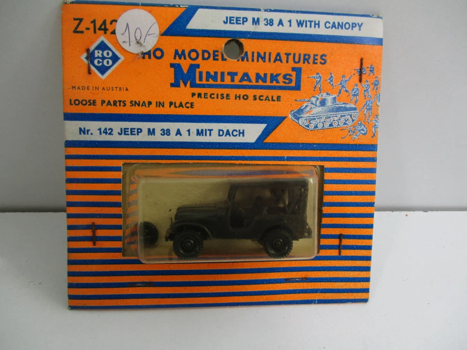 Z-142- JEEP M38 MINITANKS HO 1:87 - Photo 1/1