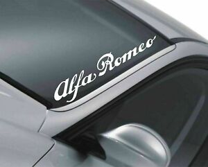 Alfa Romeo Windschutzscheiben frontscheiben Aufkleber Sticker grafik Sport GTA