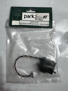 Parkzone PKZ1070 R/C Plane Spares Mini Servo 5W with Arms Short Lead B8 - Picture 1 of 2