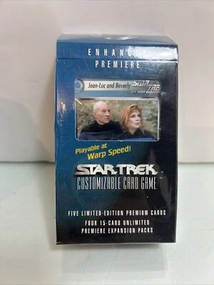 Star Trek CCG Enhanced Premiere Sealed Pack: Jean-Luc and Beverly - Image 1 of 4