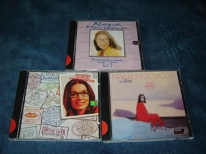 Lot 3 Nana Mouskouri CDs Philips full silver Alone, Passport, Nuestras Canciones - Picture 1 of 3