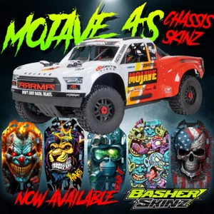 ARRMA MOJAVE 4S RC Gehäuse Hautschutz - VIELE DESIGNS - langlebiger Skinz - Bild 1 von 17