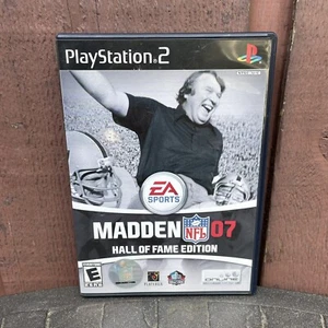 Madden NFL 07: Hall of Fame Edition (Sony PlayStation 2 PS2, 2006) Complete Test - Picture 1 of 3