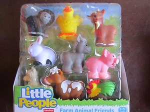 Fisher Price Little People farm barn NEW Animal Friends 9 pack llama rooster pig