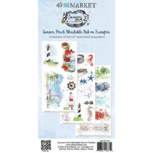 49 and Market Summer Porch - Blendable Rub-on Transfers - Picture 1 of 3