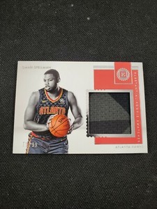 OMARI SPELLMAN 2018-19 Panini Encased Rookie Jerseys Relic #D 71/99