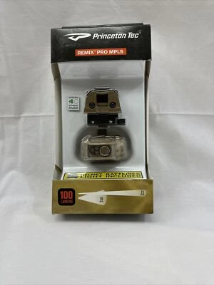 Princeton Tec Remix Pro MPLS CR123 Version w/white  & Green LEDs 100lm Head Lamp - Image 1 of 2