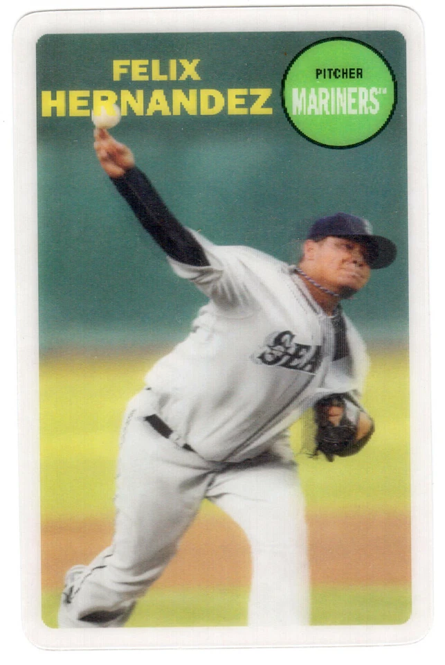2012 TOPPS ARCHIVES FELIX HERNANDEZ 3-D - Image 1 of 1