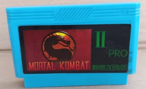 rare famiclone 90's MORTAL KOMBAT II PRO Hack Old Famicom Nes cartridge - Picture 1 of 10