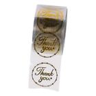 500 PCS/Roll 500 PCS/Roll Hot Stamping Sticker Transparent Thank You Labels