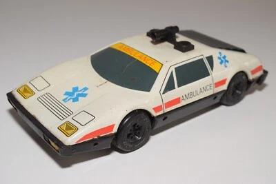 LASTRA LATTA V 1:20 JOUSTRA FERRARI 512BB 512 BB AMBULANZA OTTIME CONDIZIONI - Immagine 1 di 4