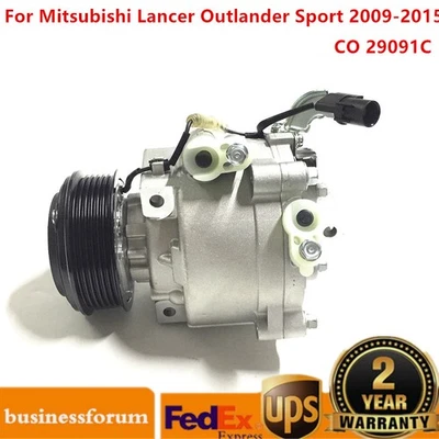 适用于 2014 - 2015 三菱 Outlander 运动空调压缩机 带离合器 美国 — 第 1/4 张图片