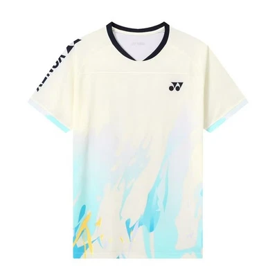 Мужская футболка YONEX для настольного тенниса бадминтона спортивная футболка с коротким рукавом топ 25-09137 - Изображение 1 из 4