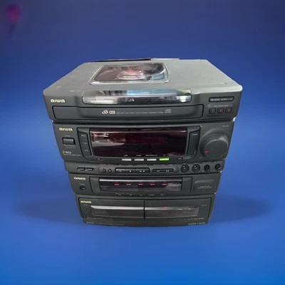 AIWA CX-Z1601U CD Stereo Cassette Receiver - For Parts or Repair - Image 1 of 4