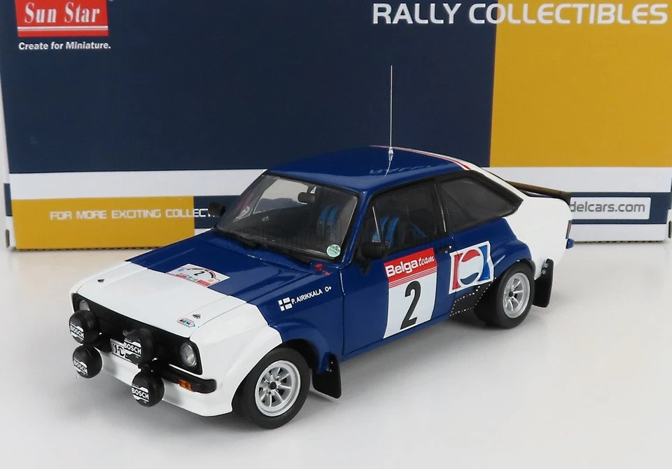 1/18 SUN-STAR - FORD ENGLAND - ESCORT RS1800 (night version) PEPSI-COLA N 2 0466 - Immagine 1 di 1