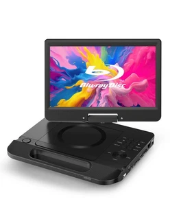 12.5" Portable Blu-ray Player with 10.5" 1080P Full HD Swivel Screen, Blu-ray... - Bild 1 von 8