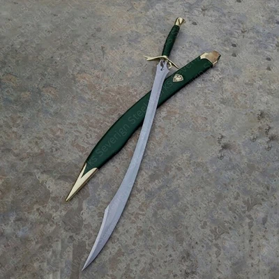 Espada Réplica Rueda del Tiempo - Espada Larga Marcada Garza con Vaina Foto 1 de 4