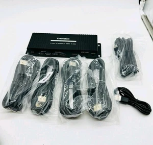 Daoistek 8K Ultra HD HDMI Dual Monitor KVM Switch with Hotkey/EDID Emulators - Afbeelding 1 van 6