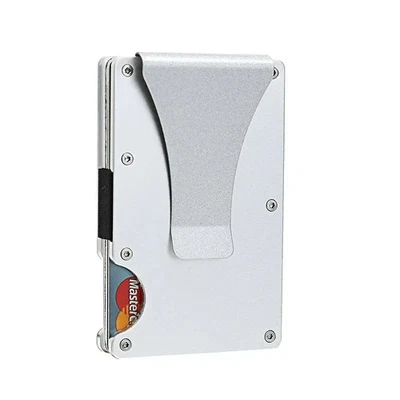 The Ridge Style Titanium Wallet with RFID Blocking Card Slots, Money Clip Usa - Image 1 of 4